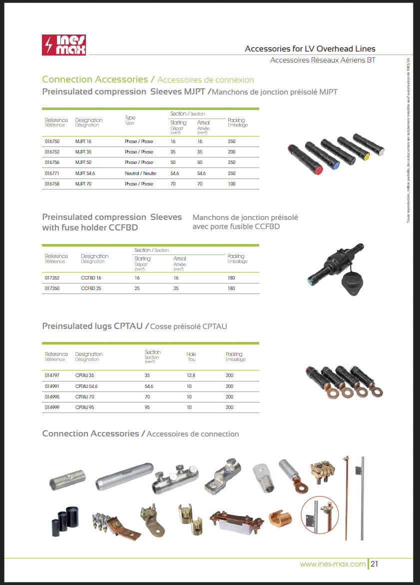  Konnektör  Aksesuarları ( Connexion Accessories)